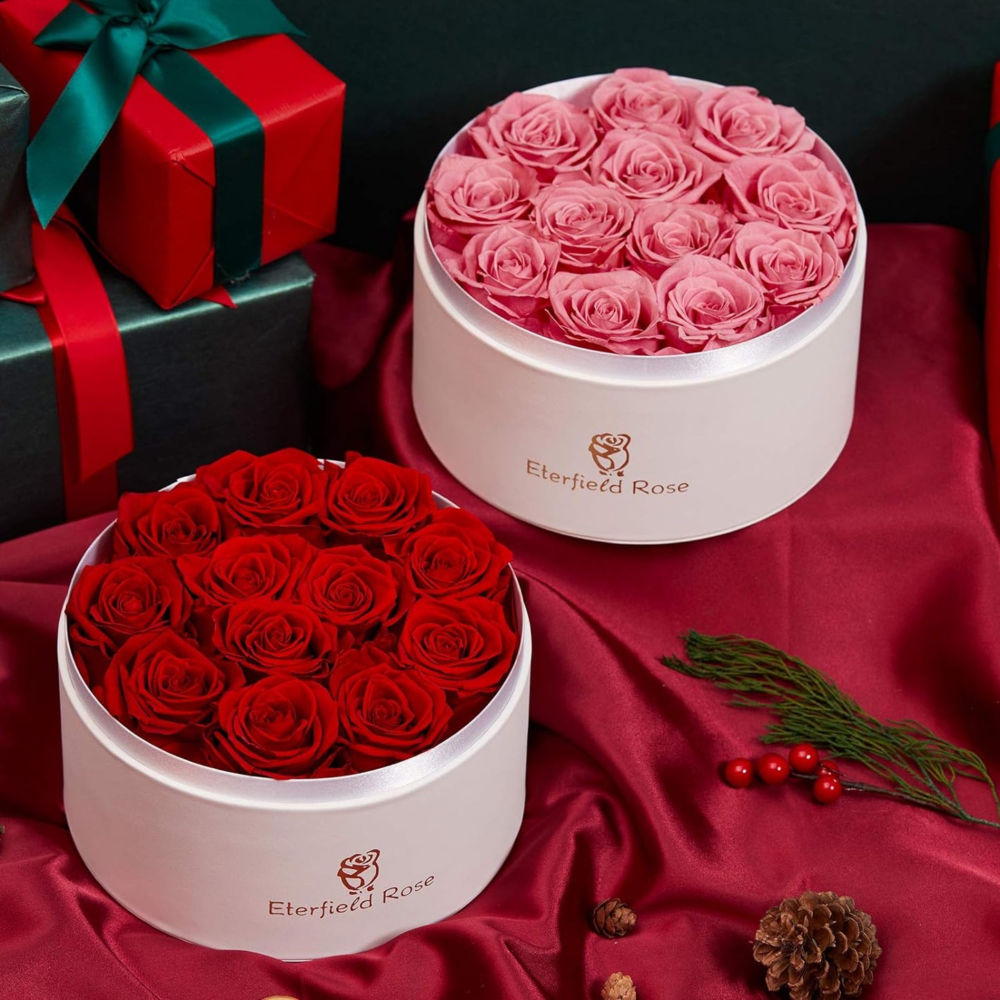 12 Preserved Rose in a Box Real Roses That Last a Year elegantly Preserved Flowers