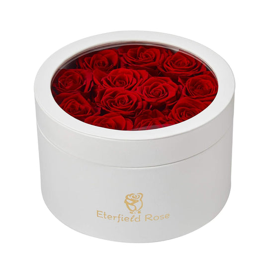12 Preserved Rose in a Box Real Roses That Last a Year elegantly Preserved Flowers 
