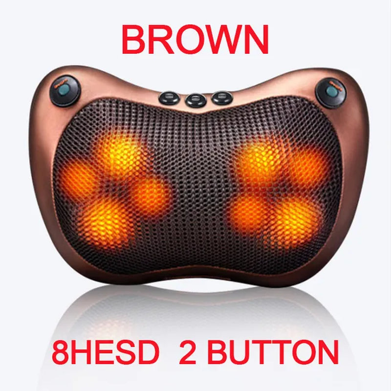 Neck Massager Massage Pillow 8-12-18 Massage Balls Relax Muscles and Relieve Neck Pain Small Massager